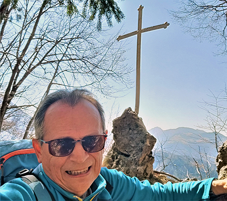 Cima Cornetti (1550 m) ad anello da Cornalba (Sentiero Partigiano)-24mar22-FOTOGALLERY